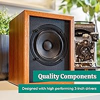 Electrohome Huntley EB10 Powered Bookshelf Speakers — image 4