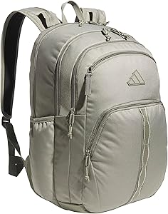 adidas Prime Backpack for Work, Travel, Laptop (fits up to 17″)