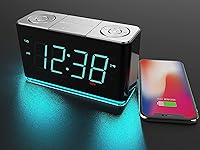 Emerson ER100301 Smartset Alarm Clock Radio with Bluetooth and USB Charging — image 8