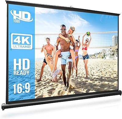 Pyle PRJTP53 50″ Portable Tripod Projector Screen