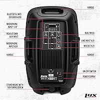 LyxPro SPA-12 12″ Portable PA Speaker — image 2