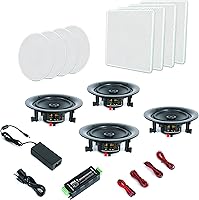 Pyle PDICBT256 5.25” Bluetooth In-Wall In-Ceiling Speaker System — image 2