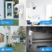 ZOSI 1080P 4-in-1 Dome Security Camera — image 3