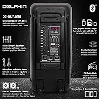 Dolphin SP-210RBT Karaoke Party Speaker — image 7