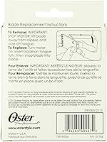 Oster Professional Arctic Collection Clipper/Trimmer Replacement Blade #0A 3/64″ — image 3