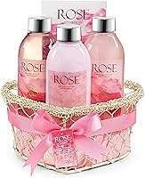 Freida and Joe Heart Pink Rose Spa Bath and Body Gift Set — image 1