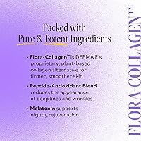 Derma E Advanced Peptides Vegan Flora-Collagen Night Moisturizer 2oz — image 4