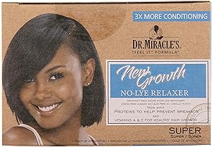 Dr. Miracle's New Growth Relaxer Kit, Super Review