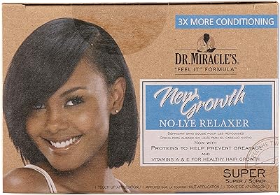 Dr. Miracle's New Growth Relaxer Kit, Super