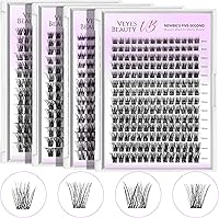 VEYESBEAUTY Lash Clusters Individual Eyelash Extensions 8-16mm Mixed Length — image 8