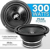 Pyle PDMR6 6.5″ Car Audio Midrange Speaker — image 4