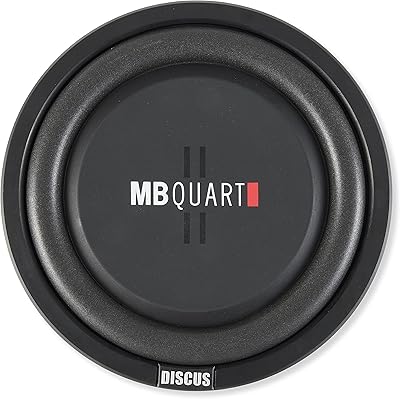 MB Quart DS1-304 12-Inch 400-Watt Shallow Mount Subwoofer