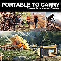 DexScout Crank Emergency Weather Radio 10000mAh — image 6