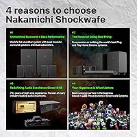 Nakamichi Shockwafe Ultra 9.2.4 Channel Soundbar with Dual 10″ Subwoofers — image 9