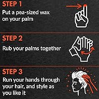 Da'Dude Hair Wax for Men – Strong Hold, Matte Finish, 3.38 oz — image 4