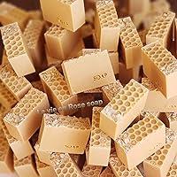La Vie En Rose Goat Milk Soap Bars with Oatmeal & Honey (4 Bars) — image 4