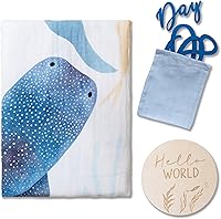 Miaoberry Ocean Baby Milestone Blanket — image 4