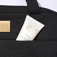 Laura Geller Quilted Folding Travel Makeup Bag - Black — image 7