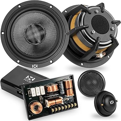 NVX XQS65KIT 6.5″ High-Performance Car Speakers