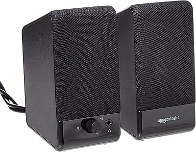 Amazon Basics U213 USB-Powered Computer Speakers