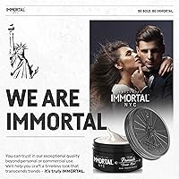 Immortal NYC Iconic Men Cream Pomade - Flex Medium/Strong Hold 5.07oz — image 8