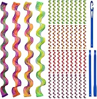 KUFUN 36pcs Heatless Hair Curlers 22inch/55cm — image 1