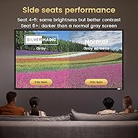 SilverMagic ALR Projector Screen 160-inch 2.35:1 Gray — image 4
