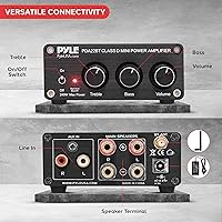 Pyle PDA22BT Compact Home Audio Amplifier with Bluetooth 5.0 — image 6
