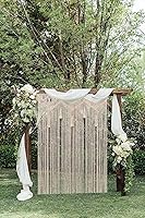 GCOVELIS Boho Macrame Curtain 52″W x 72″L — image 7