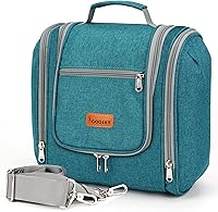 Hanging Travel Toiletry Bag for Women and Men, Blue — image 1