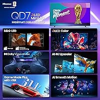 Hisense 50″ QD7 Series Mini-LED 4K UHD Smart Fire TV — image 3