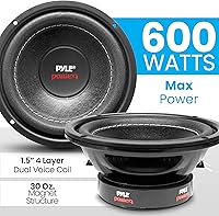 Pyle PLPW6D 6.5-inch Dual Voice Coil Car Subwoofer — image 3