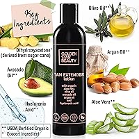 Golden Star Beauty Tan Extender Daily Moisturizer 8oz — image 5