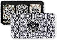 La Chatelaine Luxury Bar Soap Trio Gift Set Tin - Gray Mosaic (Moroccan Mint, Vetiver Cedar, Bourbon Vanilla) — image 1