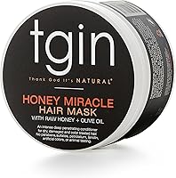 tgin Butter Cream Daily Moisturizer and Honey Miracle Hair Mask Duo, 12 oz — image 2