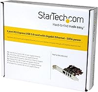 StarTech 3 Port PCIe USB 3.0 Card + Gigabit Ethernet — image 5