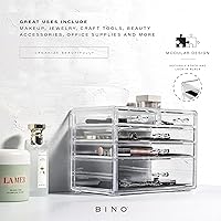 BINO The Manhattan Series Acrylic Makeup Drawer Organizer — image 4