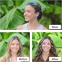 RobeCurls Original Heatless Hair Curler Set - Black — image 4