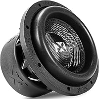 NVX VCW84v3 8-inch 1300W Dual 4-Ohm Car Subwoofer — image 1