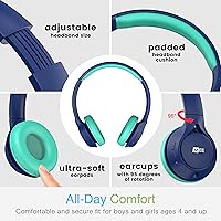 MEE audio KidJamz KJ45BT Bluetooth Wireless Headphones — image 5