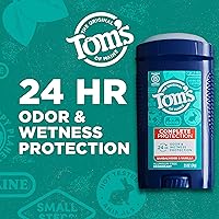 Tom's of Maine Complete Protection Aluminum-Free Natural Deodorant for Men, Sandalwood & Vanilla, 2.6 oz — image 3