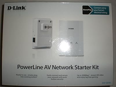 D-Link Powerline AV Network Adapter Kit DHP-307AV