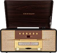 Crosley CR7016A-MA Rhapsody 7-in-1 Bluetooth Turntable — image 1