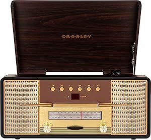 Crosley CR7016A-MA Rhapsody 7-in-1 Bluetooth Turntable Review