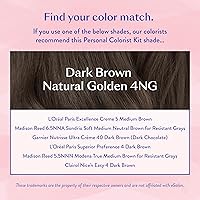 eSalon Permanent Hair Color Kit - Dark Brown Natural Golden 4NG — image 5