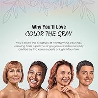 Light Mountain Henna Hair Color & Conditioner, Medium Brown, 7oz (Pack of 2) — image 7