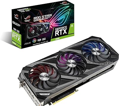 ASUS ROG Strix NVIDIA GeForce RTX 3090 24GB GDDR6X Graphics Card