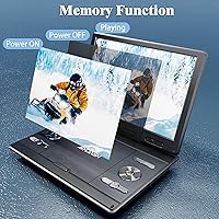 MYDASH 14.9″ Portable DVD Player with 12.5″ Swivel Screen — image 5