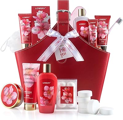 Lovery Home Spa Kit Gift Set - Japanese Cherry Blossom