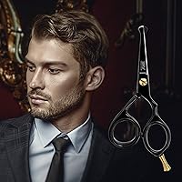BRV MEN Rounded-Tip Small Trim Scissors for Men 4.2″ — image 5
